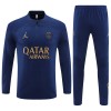 Paris Saint-Germain Sweat d'Entraînement Quarter-Zip 2023-24 Navy Enfant Paris Saint-Germain Sweat d'Entraînement Quarter-Zip 2023-24 Navy Enfant